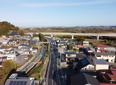 西舘道路改良（舗装）工事