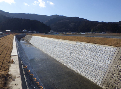 新寺河川災害復旧工事 